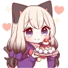Siamese Cat Emoji Telegram Sticker #5 - Siamese Cat Emoji #5