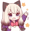 Siamese Cat Emoji Telegram Sticker #16 - Siamese Cat Emoji #16