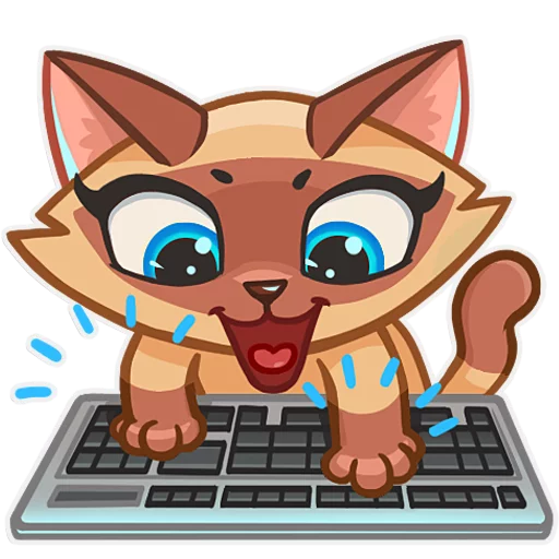 Siamese Kitty Telegram Sticker #10 - Siamese Kitty #10