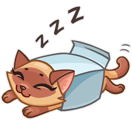 Siamese Kitty Telegram Sticker #13 - Siamese Kitty #13