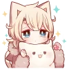 Sleep Kitten2 Emoji Telegram Sticker #5 - Sleep Kitten2 Emoji #5