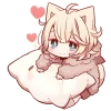 Sleep Kitten2 Emoji Telegram Sticker #6 - Sleep Kitten2 Emoji #6