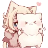 Sleep Kitten2 Emoji Telegram Sticker #19 - Sleep Kitten2 Emoji #19