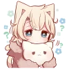 Sleep Kitten2 Emoji Telegram Sticker #20 - Sleep Kitten2 Emoji #20