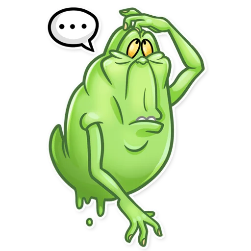 Slimer Telegram Sticker #7 - Slimer #7