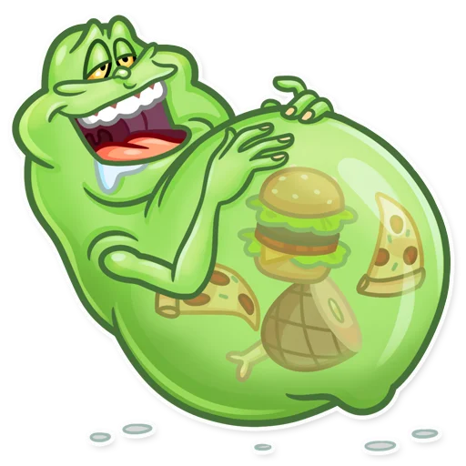 Slimer Telegram Sticker #12 - Slimer #12