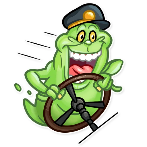 Slimer Telegram Sticker #17 - Slimer #17