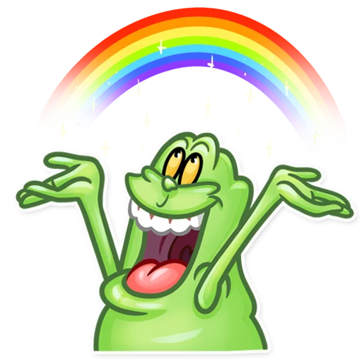 Slimer Telegram Sticker #23 - Slimer #23