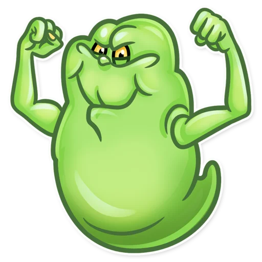 Slimer Telegram Sticker #24 - Slimer #24