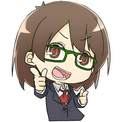 Smart Chan Telegram Sticker #2 - Smart Chan #2