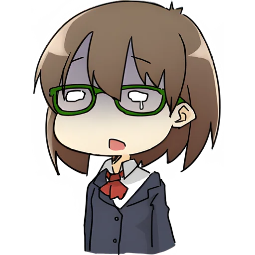Smart Chan Telegram Sticker #5 - Smart Chan #5