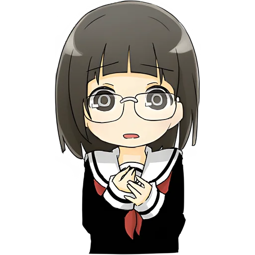 Smart Chan Telegram Sticker #24 - Smart Chan #24