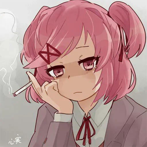 Tired Natsuki