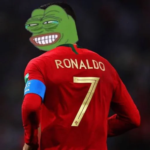 Soccer Pepe Cristiano Ronaldo Football Memes Telegram Sticker #1 - Soccer Pepe Cristiano Ronaldo Football Memes #1