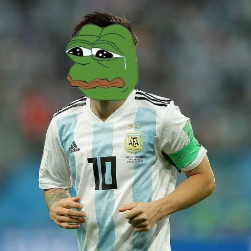 Soccer Pepe Cristiano Ronaldo Football Memes Telegram Sticker #20 - Soccer Pepe Cristiano Ronaldo Football Memes #20