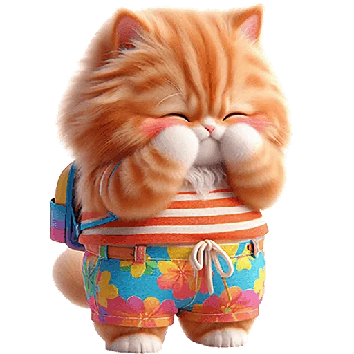 Cute Kitten Telegram Sticker #10 - Cute Kitten #10