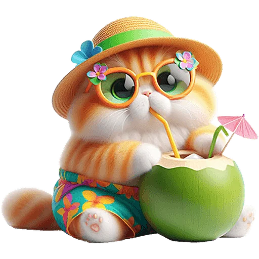 Cute Kitten Telegram Sticker #12 - Cute Kitten #12