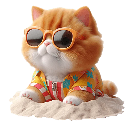 Cute Kitten Telegram Sticker #13 - Cute Kitten #13