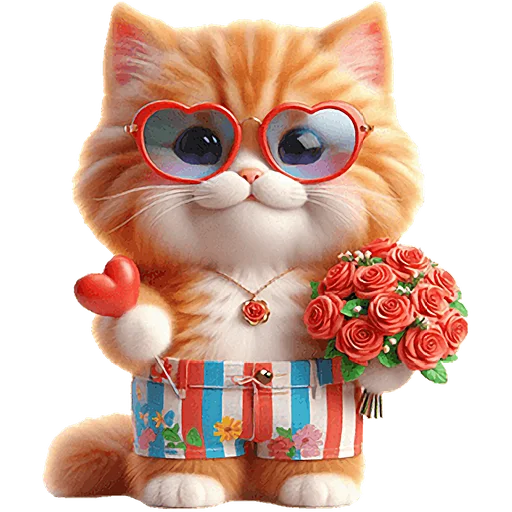 Cute Kitten Telegram Sticker #23 - Cute Kitten #23