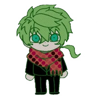 Green Haired Boy Sou
