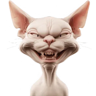 Cringey Sphynx