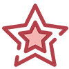 Golden Star Rating & Badge Icons Emoji Set Telegram Sticker #5 - Golden Star Rating & Badge Icons Emoji Set #5