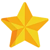 Golden Star Rating & Badge Icons Emoji Set Telegram Sticker #9 - Golden Star Rating & Badge Icons Emoji Set #9