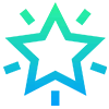 Golden Star Rating & Badge Icons Emoji Set Telegram Sticker #20 - Golden Star Rating & Badge Icons Emoji Set #20