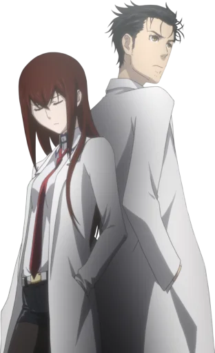Steins Gate Future Gadget Lab Telegram Sticker #24 - Steins Gate Future Gadget Lab #24