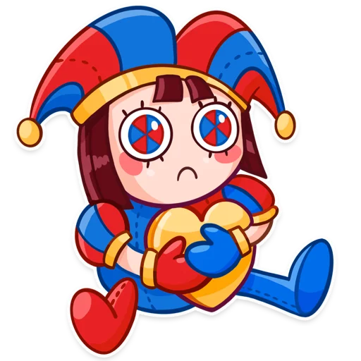 Digital Circus Pomni Telegram Sticker #20 - Digital Circus Pomni #20
