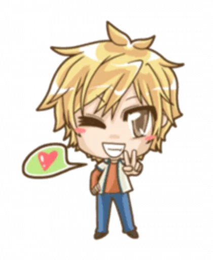 Meli Anime Character Telegram Sticker #2 - Meli Anime Character #2