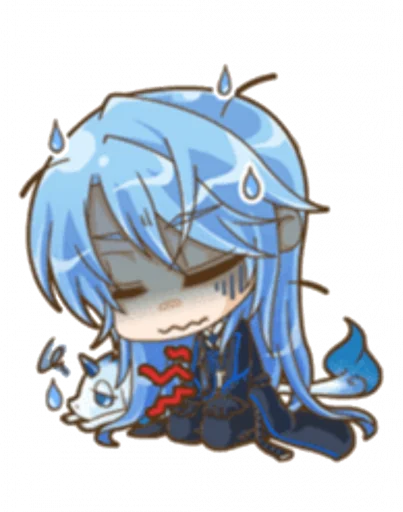 Meli Anime Character Telegram Sticker #10 - Meli Anime Character #10