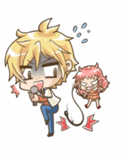 Meli Anime Character Telegram Sticker #16 - Meli Anime Character #16