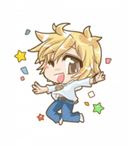 Meli Anime Character Telegram Sticker #21 - Meli Anime Character #21