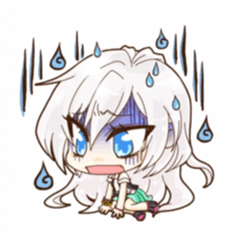 Meli Anime Character Telegram Sticker #23 - Meli Anime Character #23
