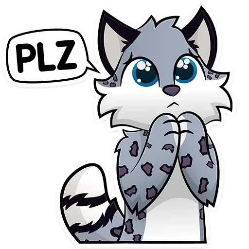 Snow Leopard Alex Telegram Sticker #8 - Snow Leopard Alex #8