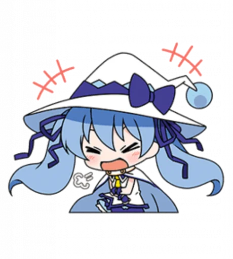 Snow Diva Miku Telegram Sticker #12 - Snow Diva Miku #12