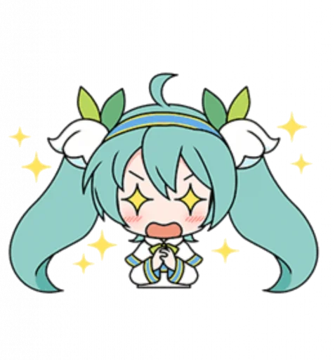 Snow Diva Miku Telegram Sticker #13 - Snow Diva Miku #13