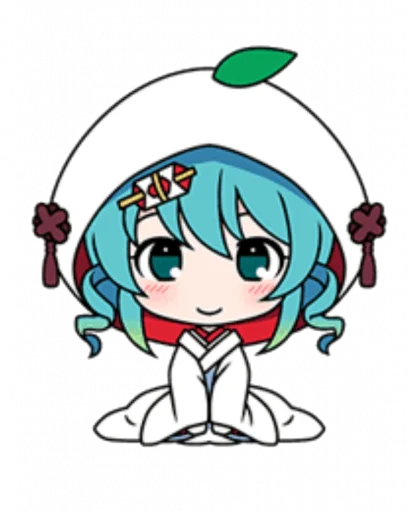 Snow Diva Miku Telegram Sticker #19 - Snow Diva Miku #19