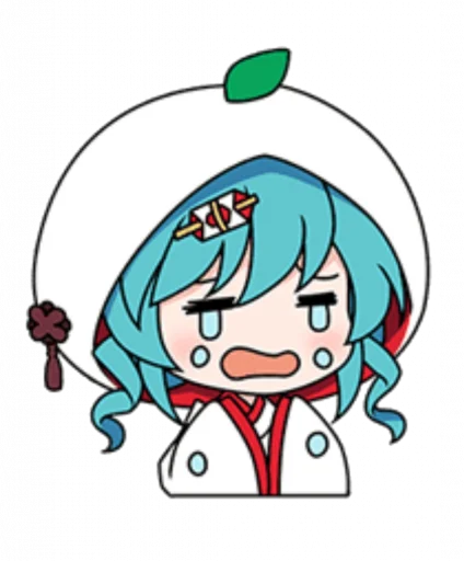 Snow Diva Miku Telegram Sticker #20 - Snow Diva Miku #20