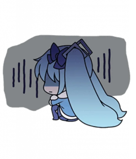 Snow Diva Miku Telegram Sticker #25 - Snow Diva Miku #25