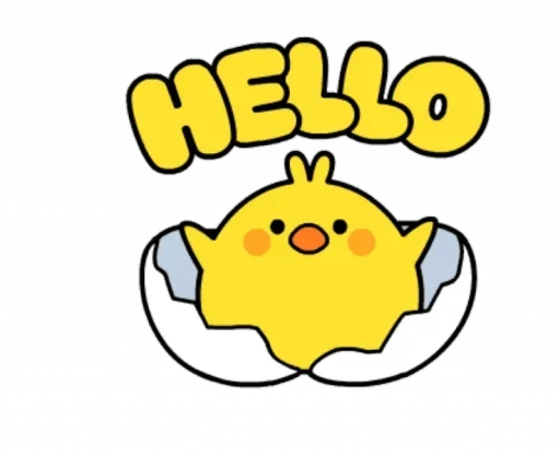 Greeting Chick