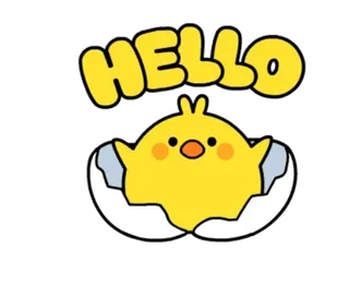 Greeting Chick