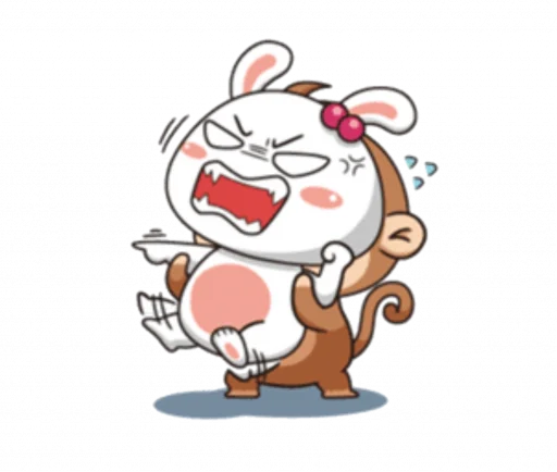 Rabbit in Monkey Suit