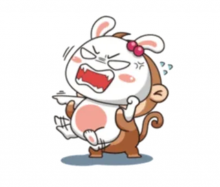 Rabbit in Monkey Suit