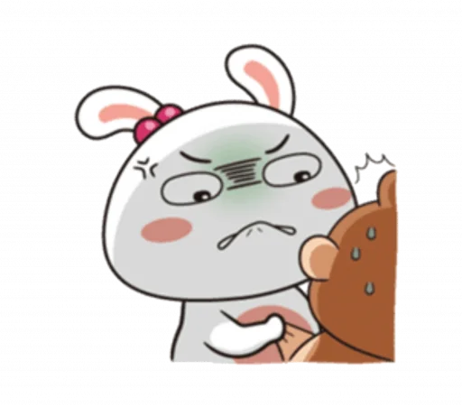 Rabbit in Monkey Suit Telegram Sticker #17 - Rabbit in Monkey Suit #17