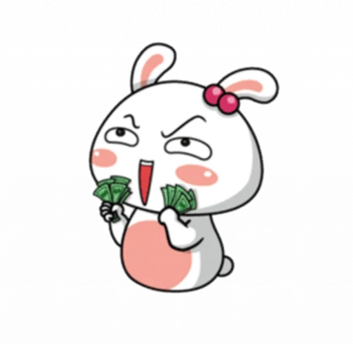 Rabbit in Monkey Suit Telegram Sticker #24 - Rabbit in Monkey Suit #24