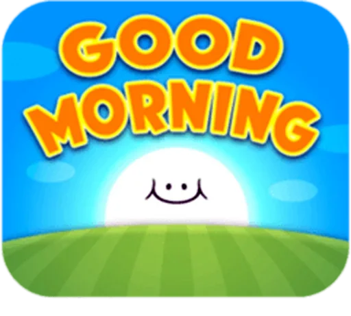 Smiling Sun Morning Greeting