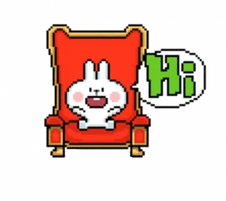 Pixel Rabbit Meli