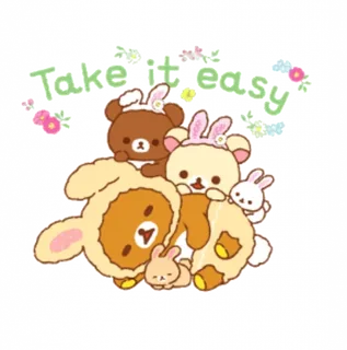 Rilakkuma and Bunny Friends